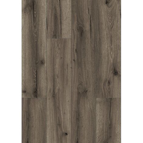 Mexen Sierra Vista échantillon de panneaux vinyles 1240 x 182 mm SPC 6,5 mm, sous-couche IXPE 1,5 mm, 4 V-Joint, Chêne - F1004- (1/5)