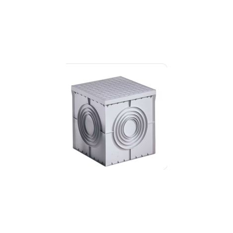 Couvercle seul 200X200mm Grille Gris GEWISS DX59411