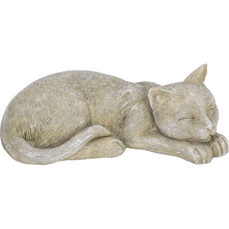 Stèle Commémorative pour Chats et Chiens en Résine Imitation Pierre - Décoration Jardin Pelouse Extérieur Type A Mousse