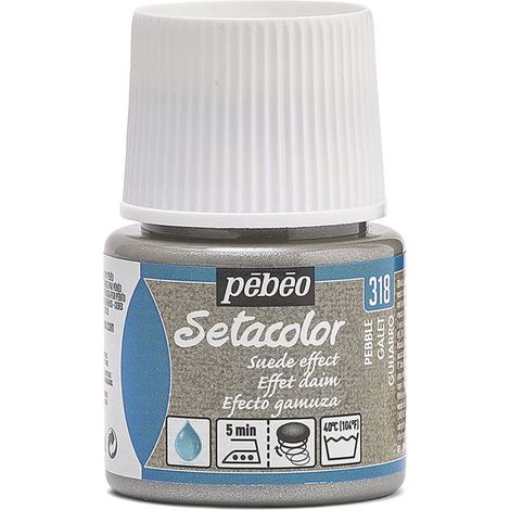 Peinture textile - Pébéo - Setacolor - Effet Daim Opaque - 45 ml - Couleurs vives et nacrées