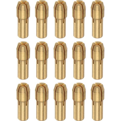 15pcs Laiton Pince 1mm Perceuse Mandrins Mini Électrique (1/5)
