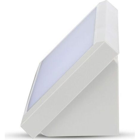 Applique murale LED rectangulaire 40W couleur blanc angulaire extérieur IP65 applique murale (1/5)