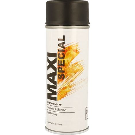 Maxi Color Haute Temperature Noir 400 Ml - European Aerosols B V