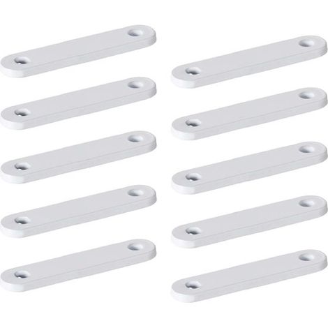 Tende a rullo - Materiale di alta qualità - Set da 25 pezzi - Bianco (1/2)