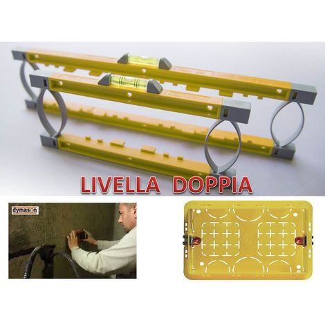 Livella per montaggio 2 scatole 503 LIVELLA DYMASON