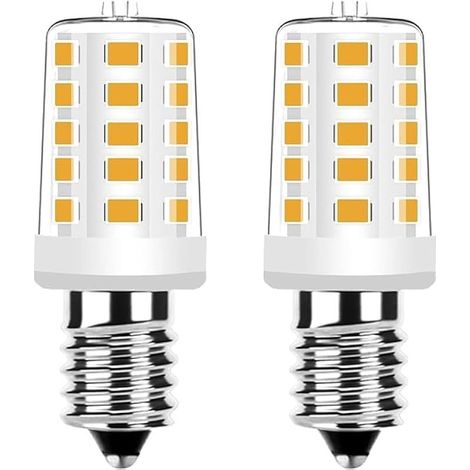 E14 Ampoule LED, 4W 400 Lumens 2700K Petite Vis Edison E14 LED Blanc Chaud, remplace les ampoules halogènes E14, Non Dimmable, 2 pièces (1/5)
