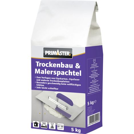 Primaster Trockenbau & Malerspachtel 5 kg (1/2)