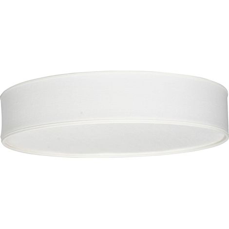 Belid Soft - Plafonnier LED à 1 Lumière, Lin Blanc, E27