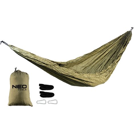 Outdoor Hängematte bis 200kg, 330 x 140 cm (1/5)
