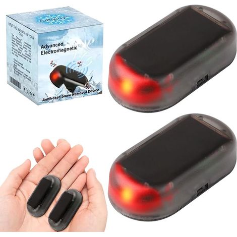 Instrument de Déneigement Antigel à Interférences, Dispositif de déneigement électromagnétique avancé pour déneigement de Voiture, Dispositif Antigel Et De Déneigement pour Vitres De Voiture