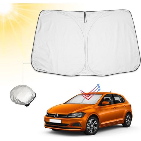 Frontscheibenabdeckung faltbar für VW Polo VI (ab 2020) - UV-Schutz (1/5)