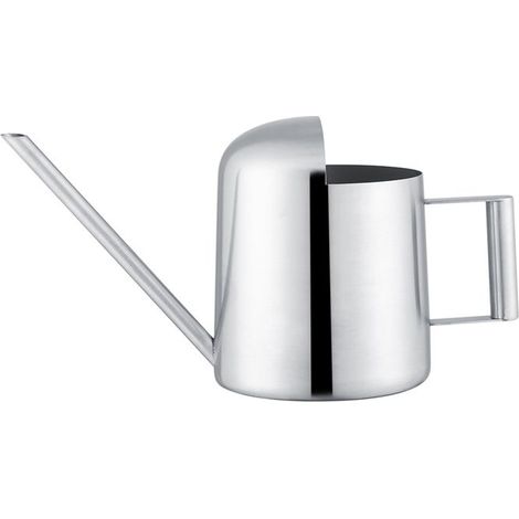 Annaffiatoio da giardino TuseRxln in acciaio inox con apertura lunga.