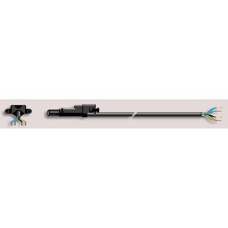 Câble RRF noir 1 m LT50/60 SOMFY (1/2)