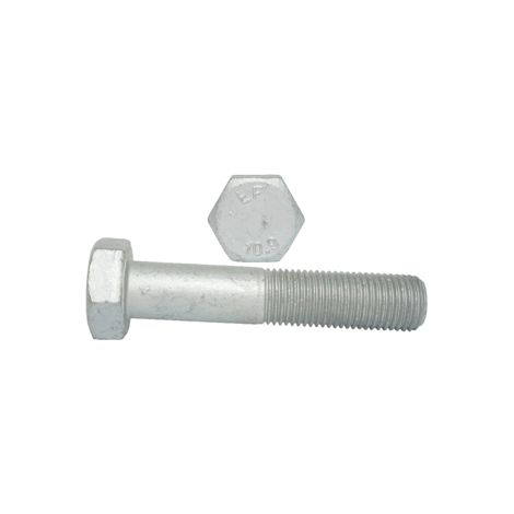 Vis M16x1,5x140 classe 10.9 galvanisée à chaud DIN 960, 1 pièce (1/5)