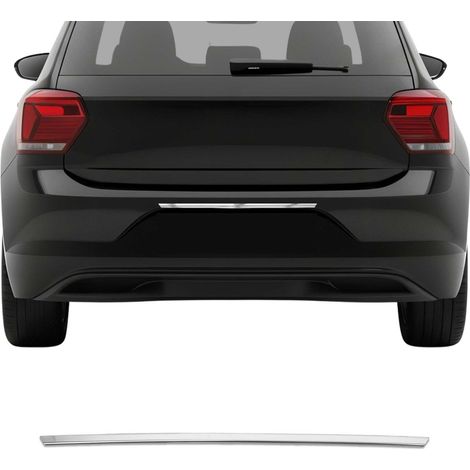 Garniture de Hayon Coffre pour VW Polo VI 2017-2021 acier inoxydable (1/5)
