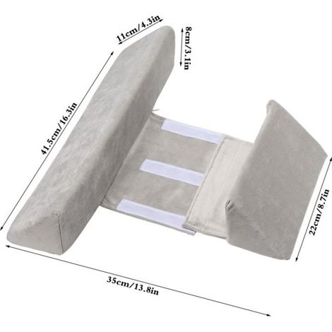 Oreiller anti-roulis réglable pour bébé, oreiller anti-crachats de lait pour nouveau-né, positionneur de sommeil pour nourrissons (1/5)