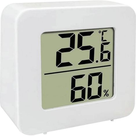 Temperatur- und Feuchtigkeitsmonitor, Mini-LCD-Digitalthermometer für den Innenbereich