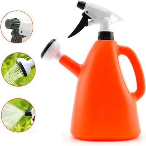 BOMCLAP Arrosoir 1 Litre avec Buse Vaporisateur Réglable - Système d'Arrosage 2-en-1 Portable - Accessoire Jardinage Pratique pour Intérieur et Terrasse (1/5)