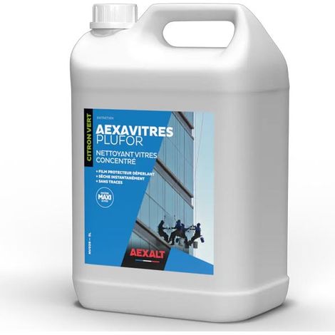 Nettoyant vitres et surfaces modernes AEXAVITRES PLUFOR (5 litres) - NV029 - Aexalt Pluho