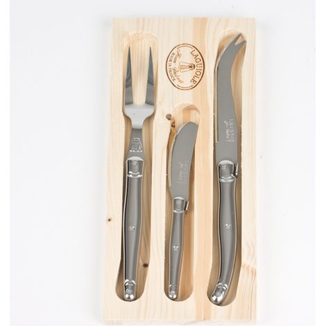 Jean Dubost - Coffret service fromage laguiole inox (1/2)