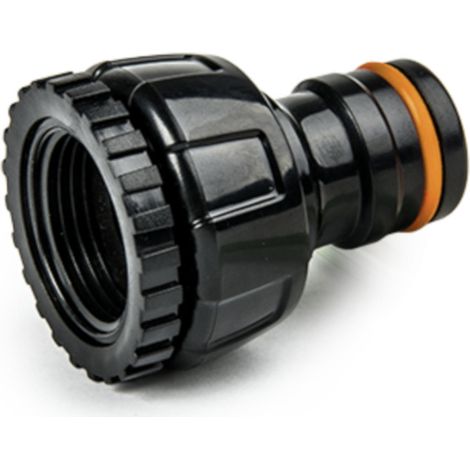 Hahnanschluss Black Line 1" mit Reduzierung 3/4" Power Jet