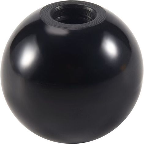 Ersatzknopf aus schwarzem Bakelit mit 35 mm Durchmesser (1/5)