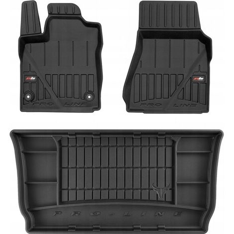 SET alfombrillas goma 3D SMART Fortwo 3 HB 2014-2020 (1/5)