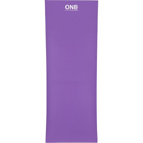 Yogamatte, rutschfest, lila, 6 mm dick