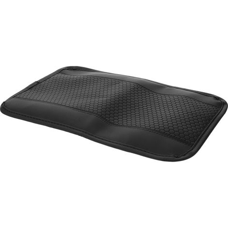 Protezione per bracciolo auto in pelle nera dallo stile minimalista