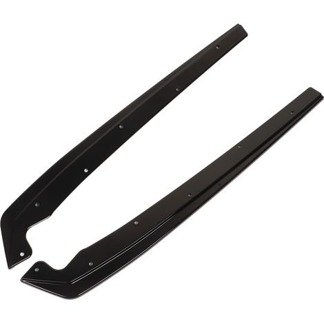 Bas de pare-chocs arrière noirs brillants pour BMW Série 5 G30 G31 M Sport 2017-2022 (1/5)