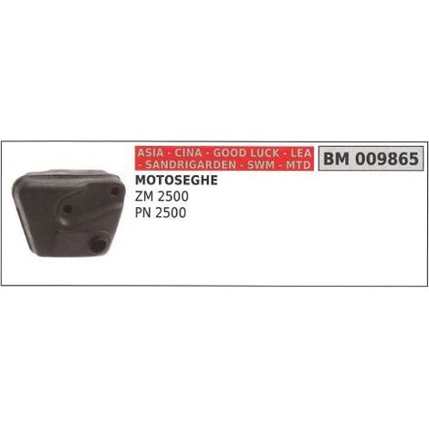 Marmitta CINA motosega ZM 2500 PN 2500 009865
