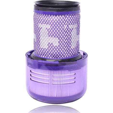 Filtres Compatible Appliquer à Dyson V12 Detect Slim V12 Slim Detect Absolute, 1 Pc Filtre de Remplacement pour Aspirateur Dysons, Violet