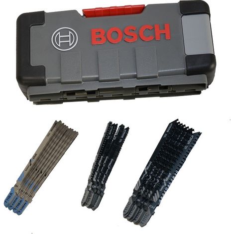 Set di lame per seghetto alternativo BOSCH GST 150 BCE - 30 pezzi in legno e metallo - 2607010903