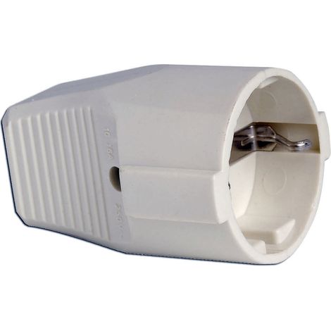 Base móvil blanca SIMON con toma de corriente 10/16A 250V CL 125107