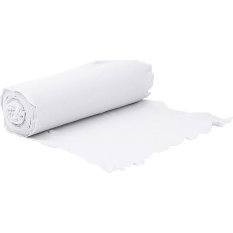 Membrane géotextile blanc 1 x 10 m fibre de polyester