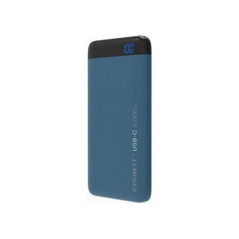 Cygnett ChargeUp Pro 6000 mAh 15W USB-C Powerbank - Teal (1/2)