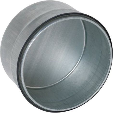 Bouchon mâle galva diamètre 125 mm - BMJ ⌀125 + joints ALDES - 11098215 Bouchon mâle galva diamètre 125 mm (1/2)