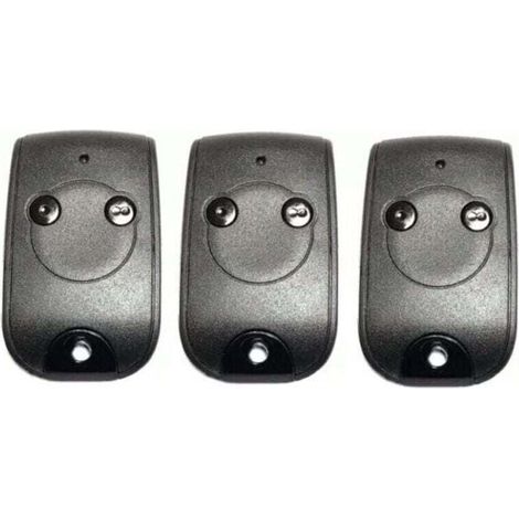 3 pour - Telecommande 2 Canaux 433.92MHZ pour contrôler 2 Moteurs pour portails et Portes de Garage