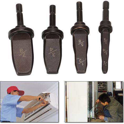 Outil d'expansion électrique en acier haute teneur en carbone, résistant à l'usure, pour tubes de 1/4" à 7/8" (1/5)
