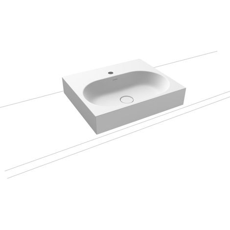 Kaldewei 903006013711 Bassin d'appoint CENTRO, M.3057 sans trop-plein 600x500 (1/2)