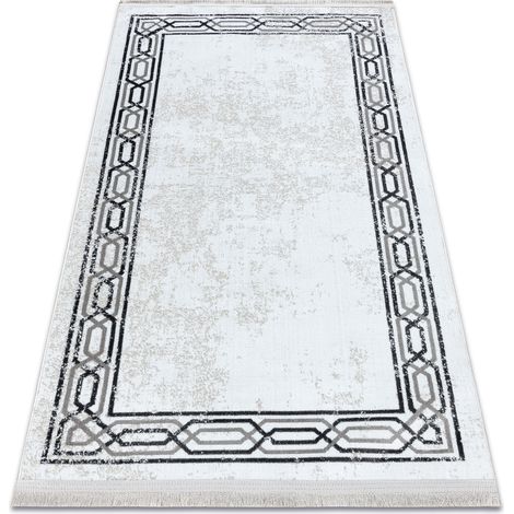Alfombra ARCANA 9047 – beige / marrón claro, ondas, moderna beige 80x150 cm (1/5)