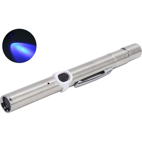 Lampe torche UV portable à lumière noire pour détecter les taches sèches d'urine de chien et de chat, les punaises de lit et autres punaises de lit. (1/5)