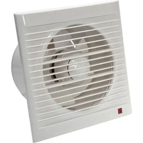 160 mm, 15 W, 140 m³/h Abluftventilator mit Rückschlagventil – für Bad, Küche, Büro, WC, leise (1/5)