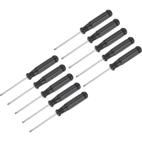 10 Pcs Mini Cruciforme Tournevis 2.0mm Croix Tête (1/5)