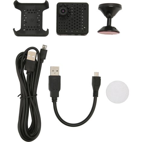 Caméra sans fil HD 1080P détection de mouvement WiFi mini caméra corporelle pour sécurité domestique et surveillance extérieure bébé (1/5)