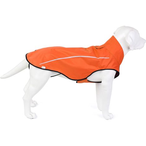 1 Imperméable Chien, Léger avec Bandes Réfléchissantes, Ajustable par  , Trou pour Laisse, pour Promenade