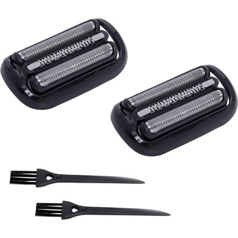 2 Pièces 53B Têtes de Rasage Compatible avec Bra-un Series 5 et Series 6 Rasoir Électrique pour Homme avec Brosse (1/5)