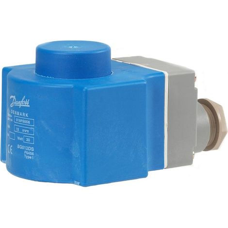 Danfoss Bobina Juego de escobillas para electroválvula Tensión continua, 24 V, 20 W, 018F6857