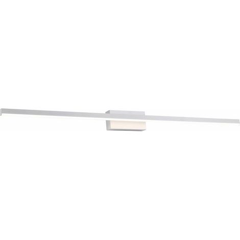Applique murale blanche 100 cm LED 14W IP44 Reality