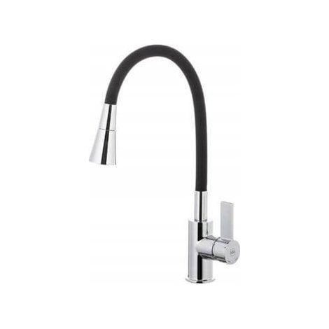 KFA Rumba Duo Küchenarmatur Chrom und Schwarz